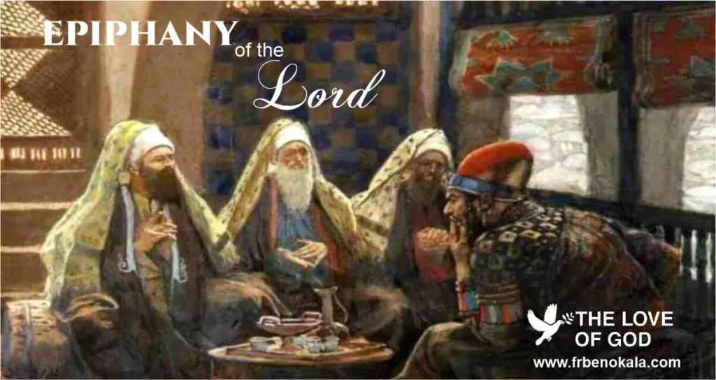 King Herod and the Magi in the Epiphany of the Lord.