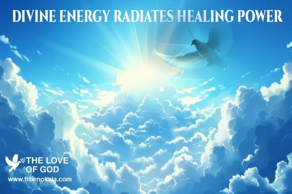 DIVINE ENERGY RADIATES HEALING POWER