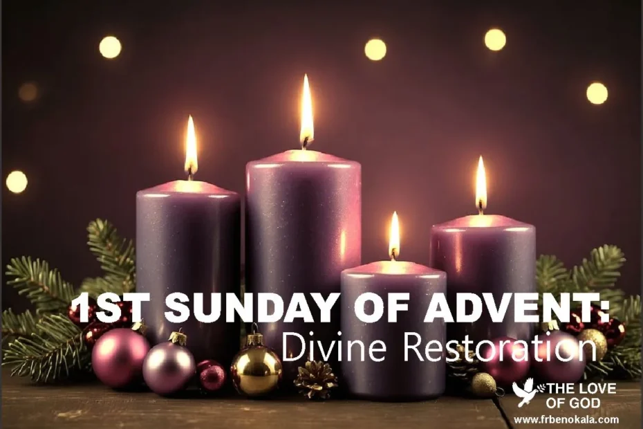 Divine Restoration (First Sunday of Advent)