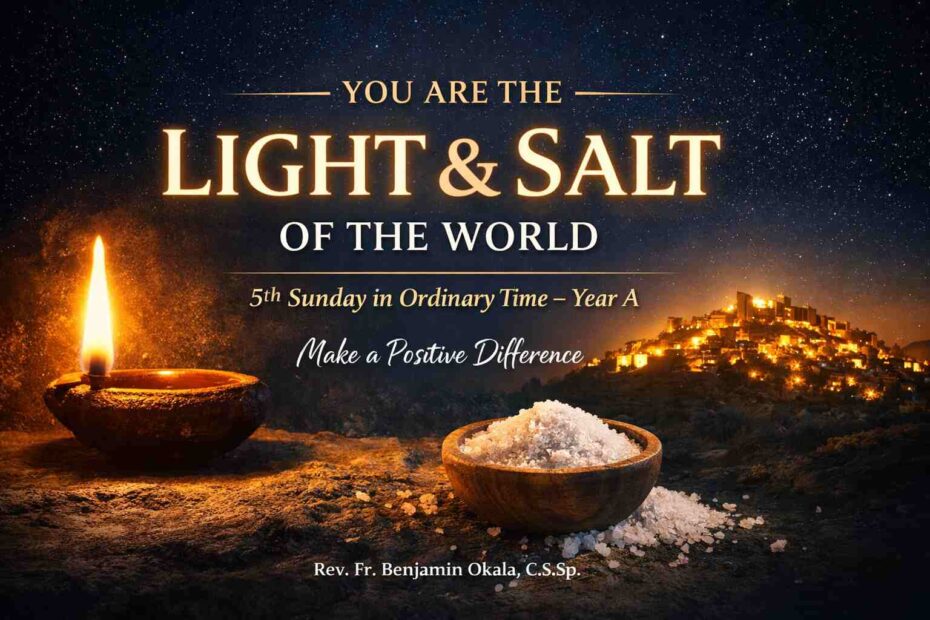 YOU ARE THE LIGHT AND SALT OF THE WORLD